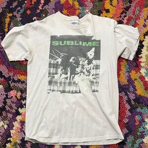 Sublime Lou Dog Graphic T-Shirt size medium